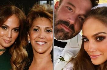 Mamá de Jennifer Lopez reacciona a la repentina boda de su hija con Ben Affleck
