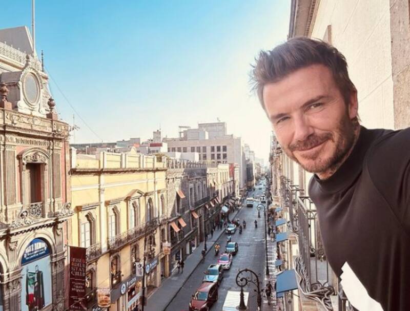 David Beckham visita México y come tacos de insectos - Créditos: Instagram
