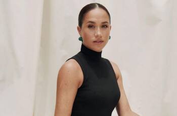 Meghan Markle llega  al funeral de la reina Isabel sin el príncipe Harry y detrás de Kate Middleton