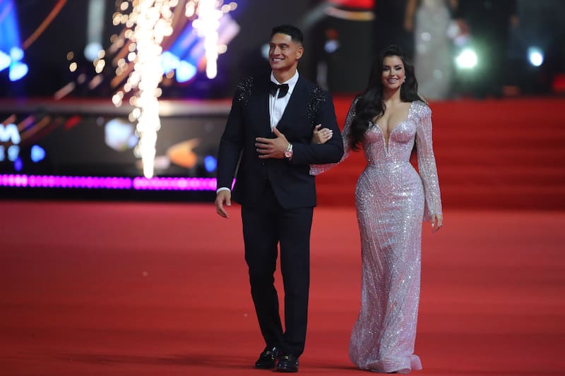 Vina del Mar, 20 de Febrero 2026.
En dependencias del Sporting Club de Vina del Mar se realiza la Gala previa al Festival de Vina LXV.
Manuel Lema/Aton Chile