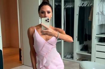 Victoria Beckham y su hija presumen el look que lucieron en la boda de Nadia Ferreira y Marc Anthony