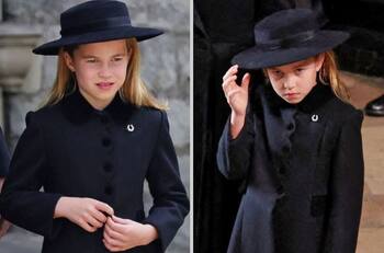 Princesa Charlotte: la historia de la joya con la que homenajeó a la reina Isabel II en su funeral
