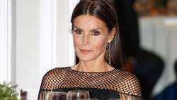 La reina Letizia luce la impresionante joya que le obsequió el emir de Qatar