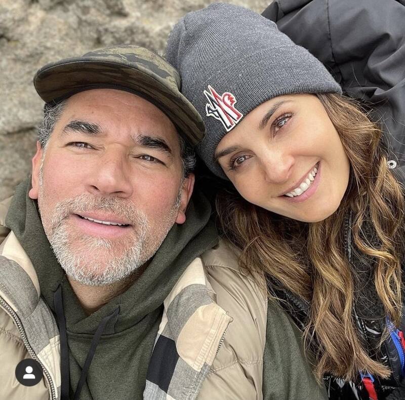 Mayrín Villanueva y Eduardo Santamarina - Créditos: Instagram: @eduardosantamarinamx