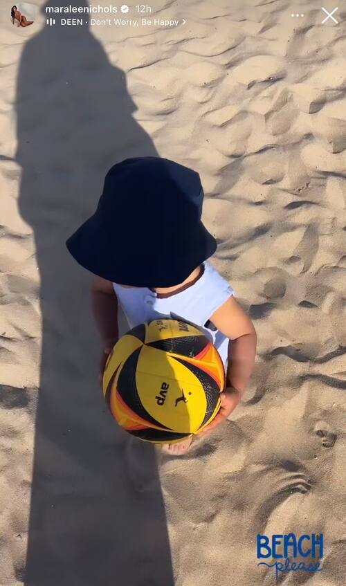 Hijo de Tristan Thompson y Maralee Nichols