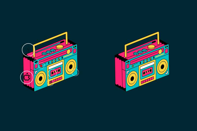 Aquí estaban las siete diferencias.