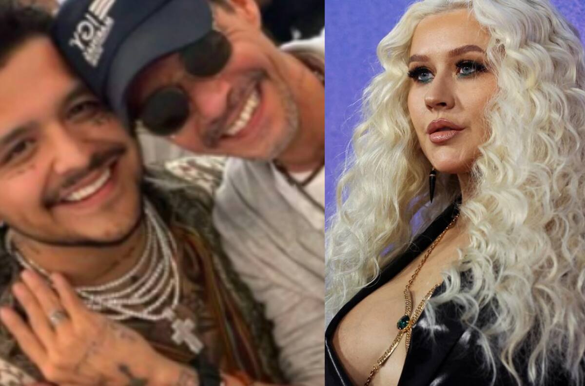 Christina Aguilera cantará mariachi con Christian Nodal