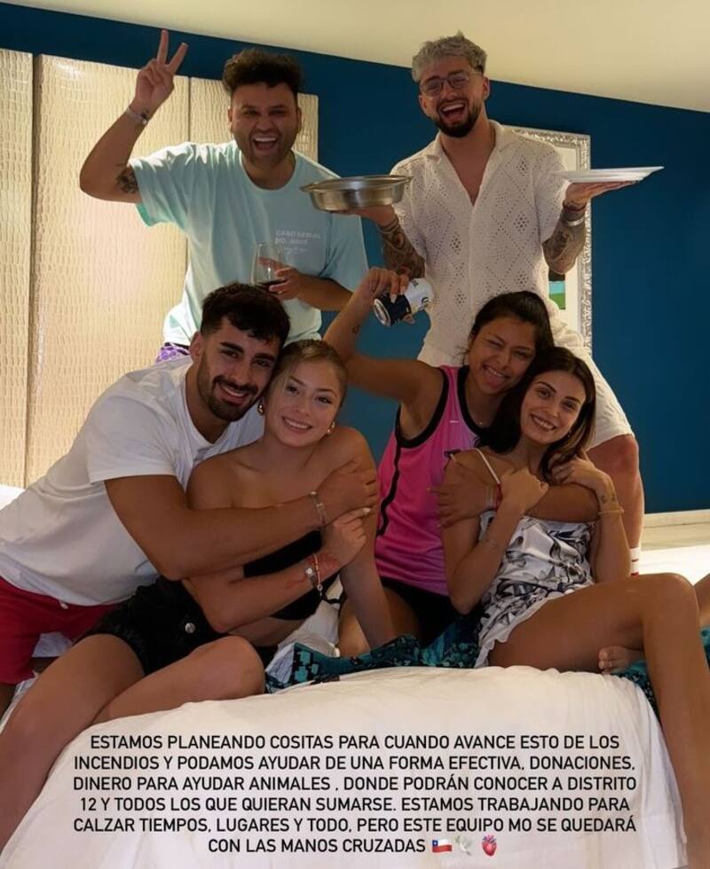 El denominado "Distrito 12" se reunirá en un evento a beneficio. Créditos: Instagram