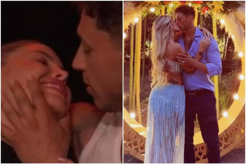 La pareja de la modelo habló sobre su situación actual.