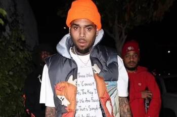 ¿Hizo un Bad Bunny? Chris Brown avienta celular de fan que lo ignoraba, redes lo critican