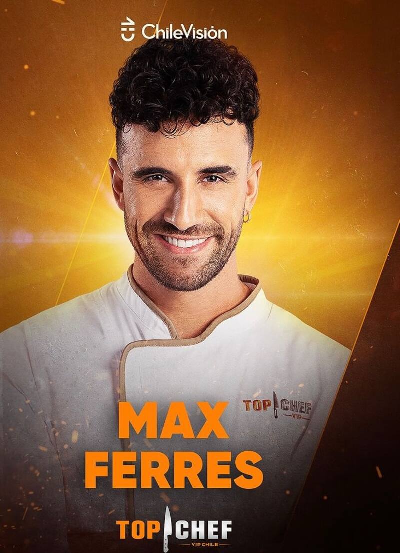 Max Ferres es participante de Top Chef VIP. Foto: Instagram.