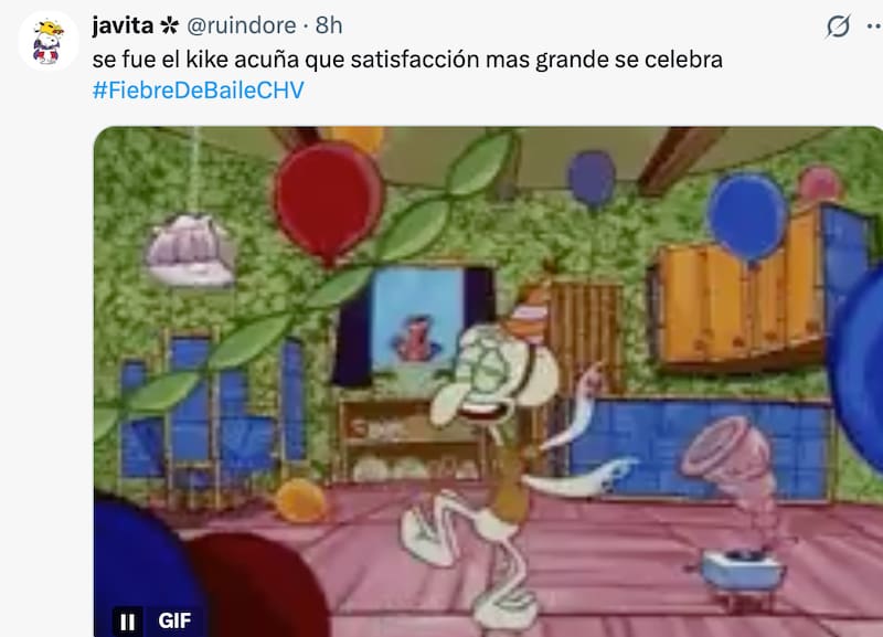 El deportista fue eliminado de Fiebre de Baile.