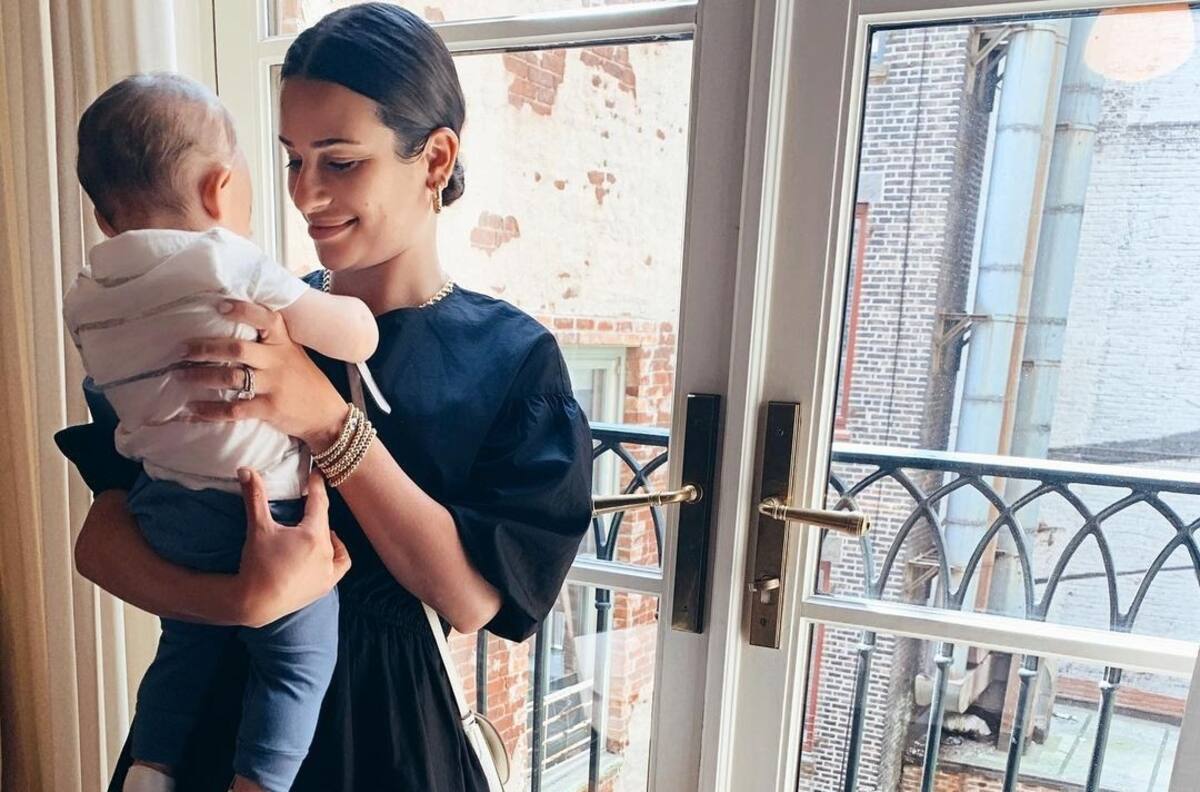 Lea Michele, la estrella de "Glee", dedica su nuevo disco a su hijo Ever Leo
