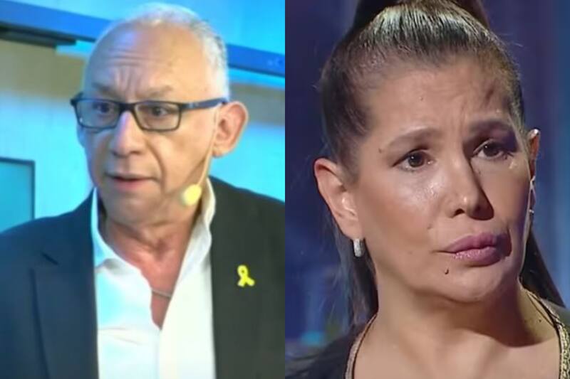 El animador se lanzó con todo contra la madre de su hijo.
