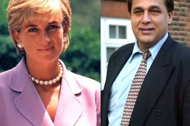 Princesa Diana Se dice que la princesa de Gales solía referirse a Hasnat Khan como "Dr. Maravilloso". - Créditos: Internet