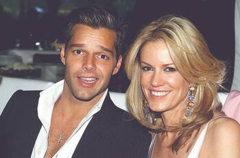 Rebecca de Alba mostró el look con el que cautivó a Ricky Martin