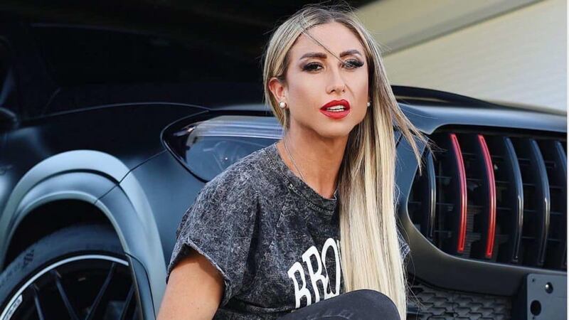 Nicole Moreno sufre su primer choque en auto