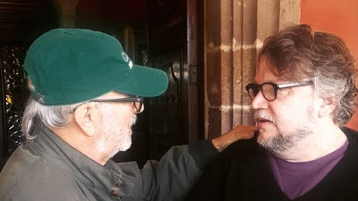 Guillermo de Toro y Guillermo Arriaga despiden a Felipe Cazals