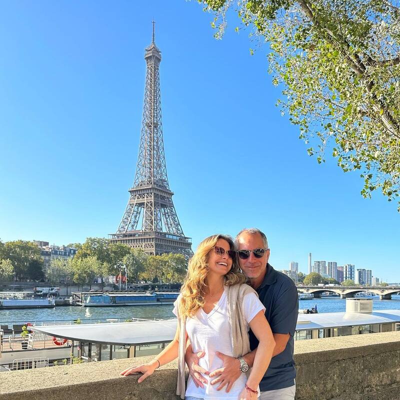 Soledad Onetto junto a su pareja Andrés Barrios. Foto: Instagram.