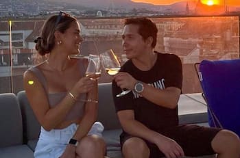 El especial panorama que disfrutaron Karol Lucero y Fran Virgilo en medio de la polémica