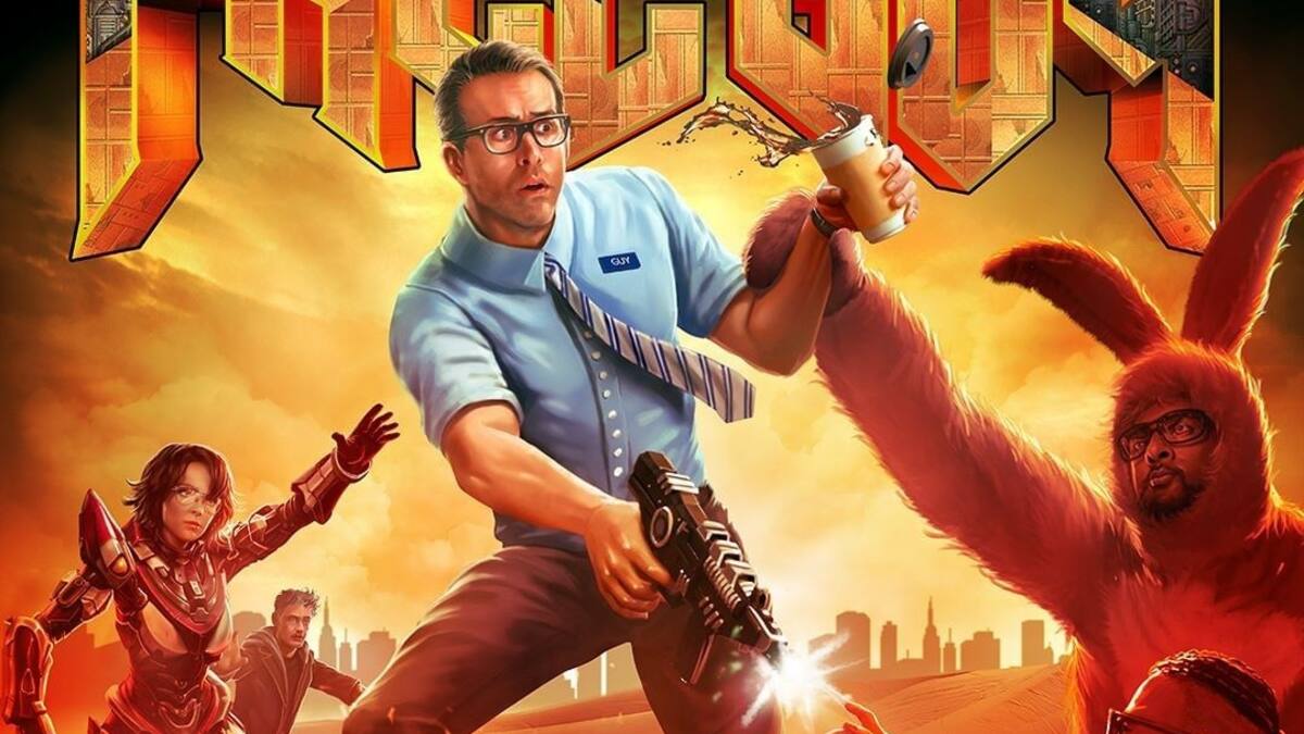 Ryan Reynolds llega a icónicas portadas de videojuegos en los nuevos pósters promocionales de "Free Guy"
