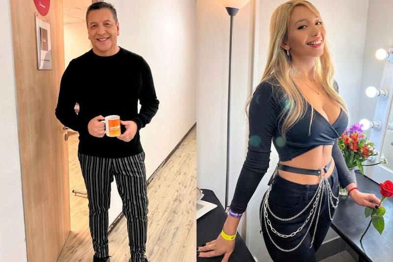 Julio César Rodríguez y Natu Paulina