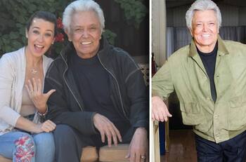 Se casa Alberto Vázquez con su novia 43 años más joven