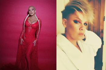 Pink confiesa que hacer “Lady Marmalade” no fue divertido por problemas con Christina Aguilera