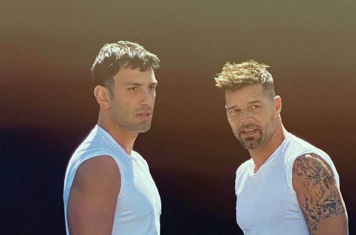 Ricky Martin recibe felicitación por parte de su esposo Jwan Yosef