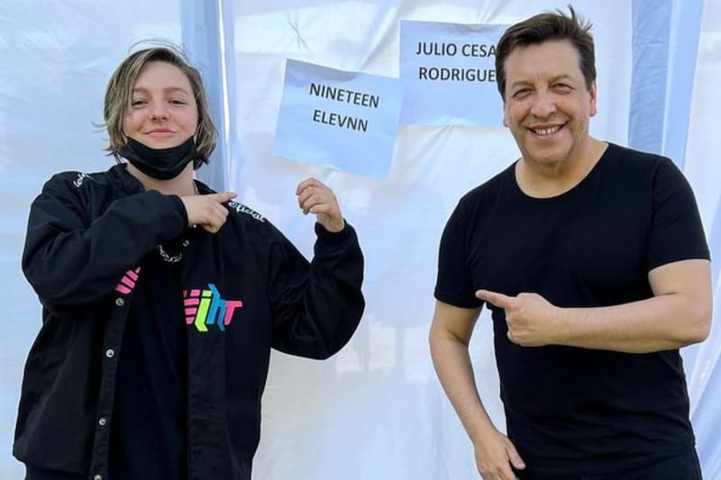 El comunicador se mostró muy emocionado por nuevo proyecto musical de su hijo.