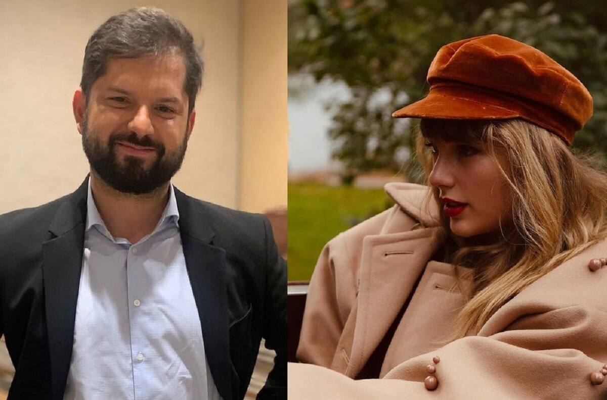 Presidente electo de Chile, Gabriel Boric, se graduó de "swiftie" al reaccionar a polémica entre Taylor Swift y Damon Albarn