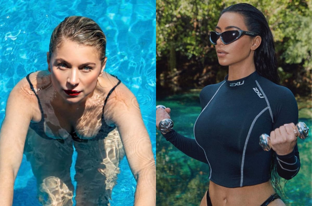 ¿Ludwika Paleta y Kim Kardashian nadaron juntas? Aquí el video