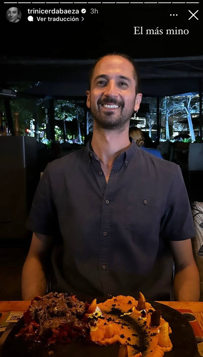 La pareja de Trinidad Cerda.