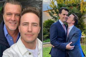 Hijo de René Strickler y su novio se casan por segunda vez en una emotiva ceremonia religiosa