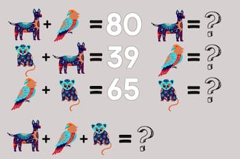 ¿Te crees bueno para las matemáticas? Intenta resolver este test visual