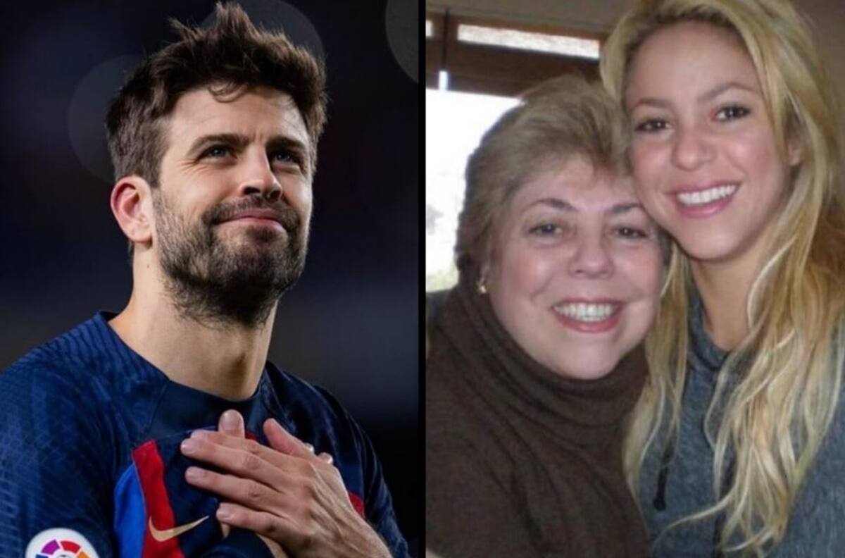 Mamá de Shakira reacciona al inesperado retiro de Gerard Piqué del futbol