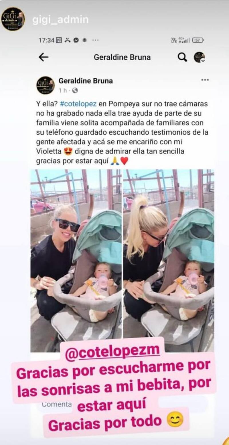 La ayuda de Coté López a los damnificados de la Quinta Región.