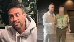 Hasta firmó camisetas: Así fue el tour que le hizo Carabineros a Jorge Valdivia por dos edificios de la institución