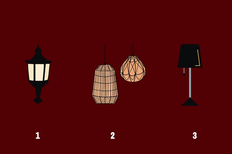 ¿A qué época pertenece tu personalidad? Averígualo eligiendo entre estas 3 lámparas.