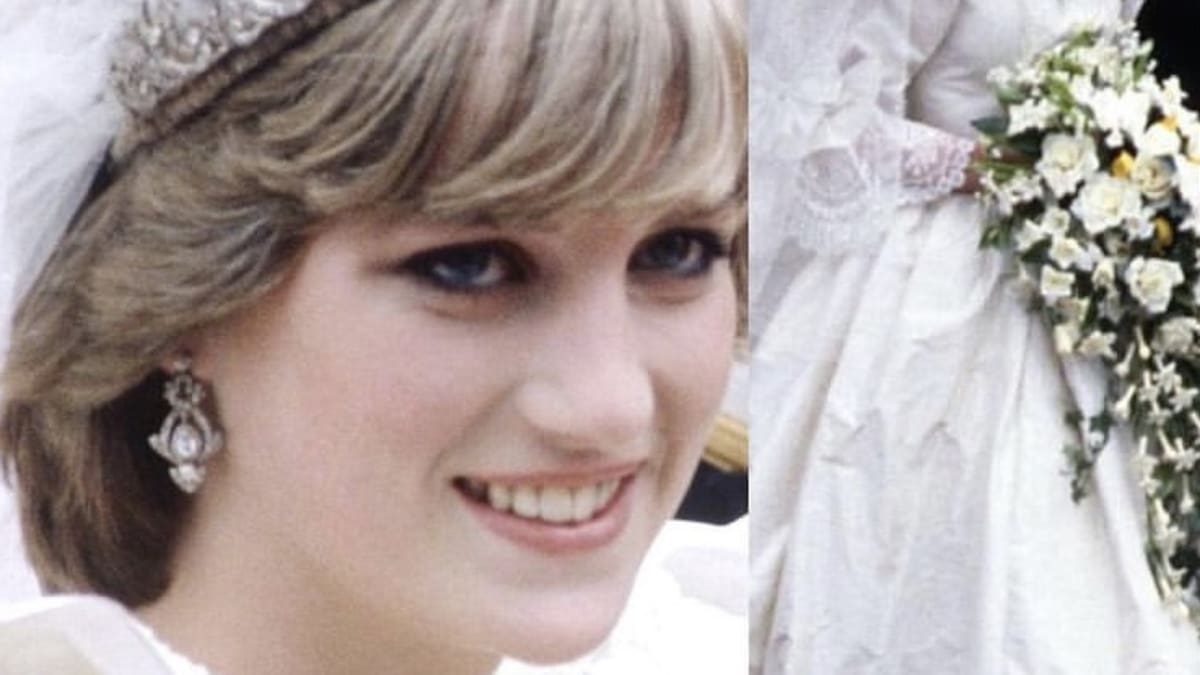 Lady Di se rehusó a los tacones hasta en el día de su boda