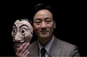 Estrella de "El Juego del Calamar" envió especial saludo al elenco de "La Casa de Papel" y prometió un regalo para el actor de Berlín