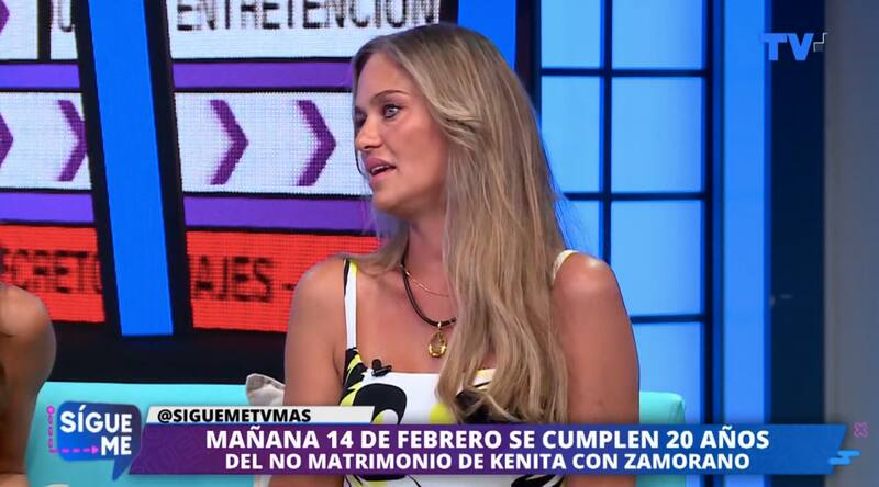 Kenita Larraín recordó el fin de su relación con Iván Zamorano.