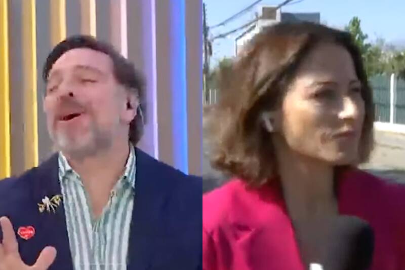 Los periodistas protagonizaron feroz chascarro.