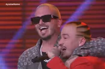 J Balvin X 2: en “Yo me llamo”, el cantante visitó a su doble