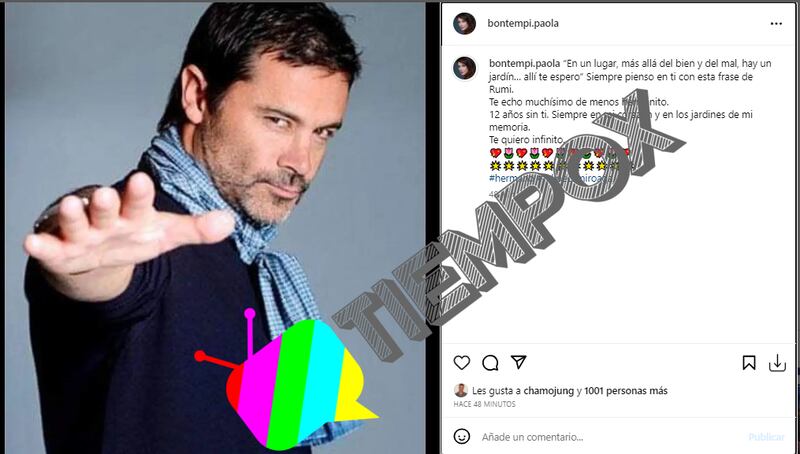 El especial recuerdo de la hermana de Felipe Camiroaga a 12 años de su muerte
