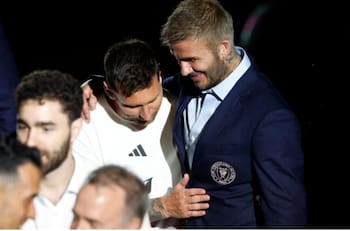 La foto que confirma que David Beckham ya es argentino gracias a Lionel Messi