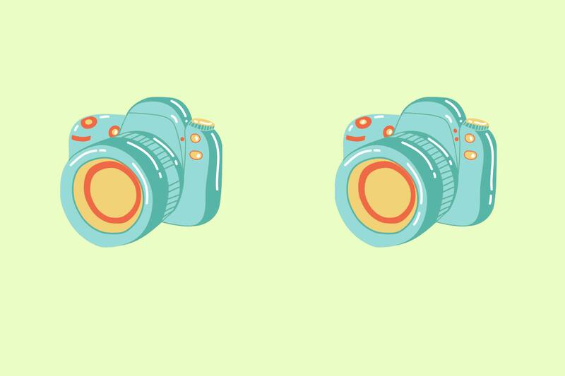 Pon a prueba tus habilidades cognitivas y reconoce las 5 diferencias entre las dos cámaras.