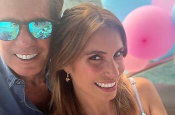 Andrea Escalona revela el sexo de su bebé a bordo de un yate en Acapulco