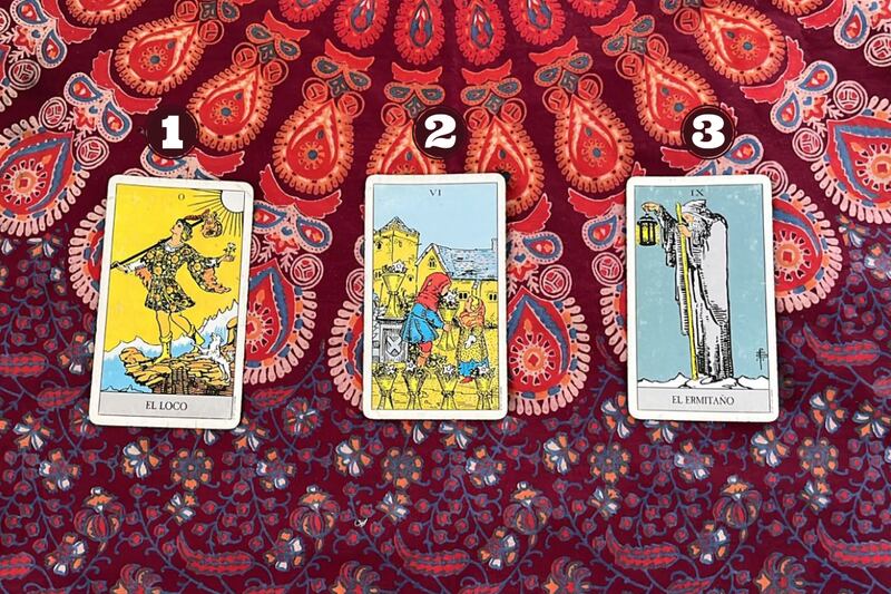 Cartas del Tarot.