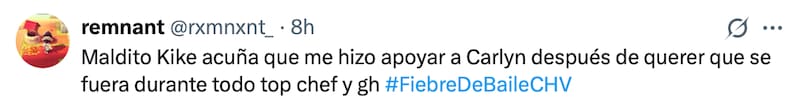 El deportista fue eliminado de Fiebre de Baile.